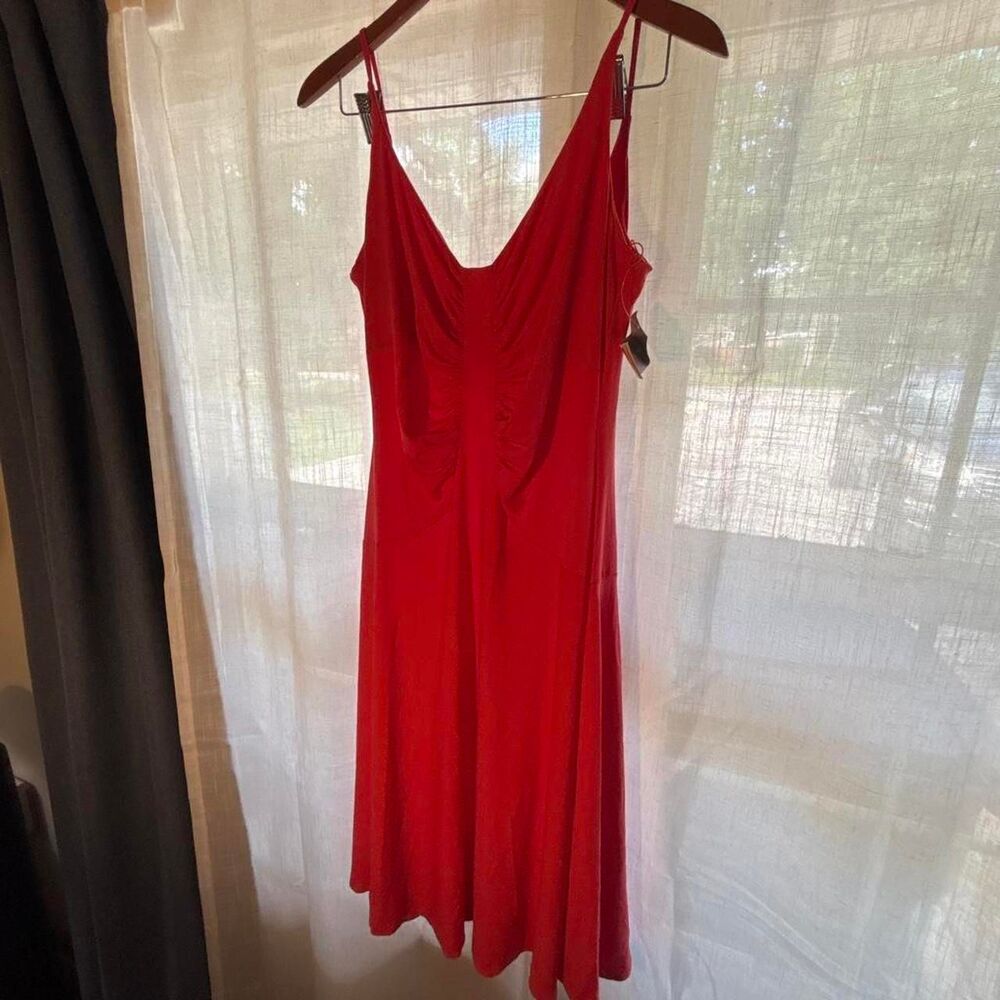 London-times Women's Red and Pink Dress